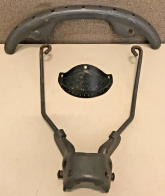 Vintage Original BMW R35 R3 R4 Motorcycle Driver Seat Bracket Parts - Image 1 of 4