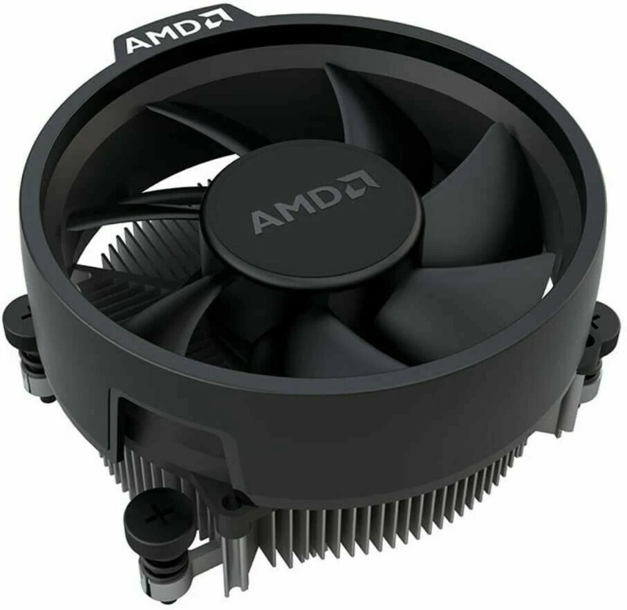 AMD Wraith Stealth Socket AM4 4-Pin Connector CPU Cooler with Aluminum Heatsink - Image 1 of 4