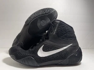 New Nike Tawa Men's Size 11.5 Black/Metallic Silver-Black CI2952-001 Fast Ship - Picture 1 of 5