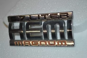 Dodge Ram Durango 2002-08 5,7 Hemi Magnum emblema insignia trasera logotipo símbolo camión - Imagen 1 de 3