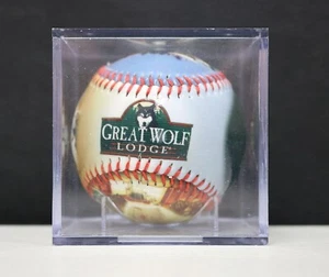 GREAT WOLF LODGE Rare Logo Souvenir Gift Shop Promo Collectible Baseball #871 - Picture 1 of 9