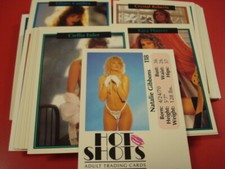 CHOOSE 10 CARDS HOT SHOTS 1992 ADULT TRADING CARDS IN MINT COND / PICK 10 CARDS 