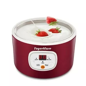 YogurtEase Yaourtière Automatique Compacte Machine à Yaourtière Grecque avec Con... - Photo 1/8