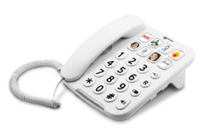 Telefon dla seniorów Geemarc Seniorzy Telefon stacjonarny Zdjęcie PhotoPhone 110 - Zdjęcie 1 z 6