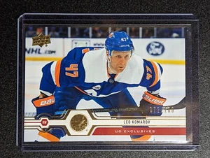 95 Leo Komarov - Exclusives /100 - UD 2019-20 Series 1 One - Upper Deck - Bild 1 von 2