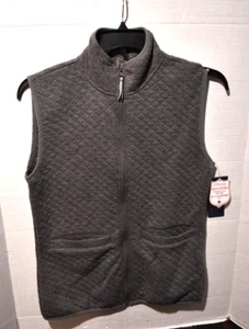 Womens Full Zip Gray Light Weight Vest By Dallas Cowboys Apparel New W tags SZ M - Imagen 1 de 4