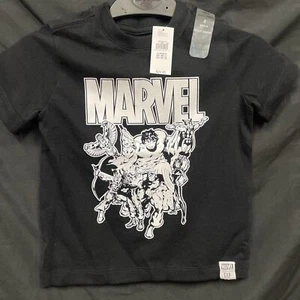 Marvel Heroes Baby Gap 2T Black Graphic Tshirt - Picture 1 of 4