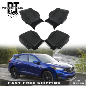 Cubierta de asiento de pasajero delantero cuero negro para Acura RDX 2007 2008-2012 - Imagen 1 de 15