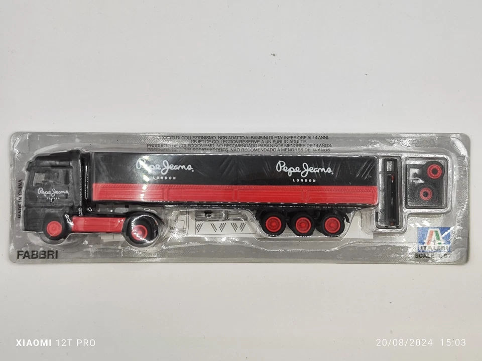 Mercedes Actros - "Pepe Jeans" - 1:87 Fabbri-Italeri C40 - Immagine 1 di 1