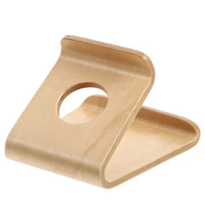 Stand Portable Smartphone Holder Wooden Phone Holder - Zdjęcie 1 z 12
