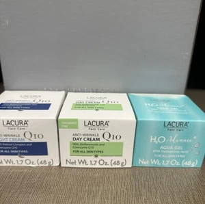 LACURA Q10 Day Cream/Wrinkle Q10 Day /Wrinkle Q10 Night Cream Face 3of3) - Picture 1 of 4