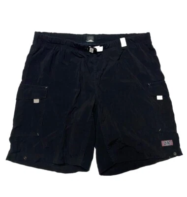 Pantalones Cortos de Senderismo Zoic Cargo Para Hombres XL Negros Nylon Cinturón 38" Cintura De Colección Exterior Foto 1 de 3