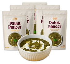 Palak Paneer Ready to Eat Indian Curry –Entrees,Spinach,Cheese,Tomato(Pack of 5)