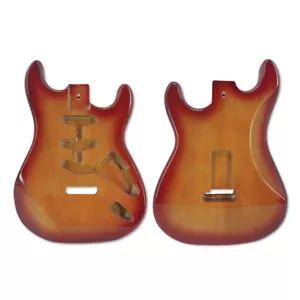 Guitar Body Mahogany Replacement Painting Yellow Electric Guitar Parts Bolt on - Picture 1 of 7