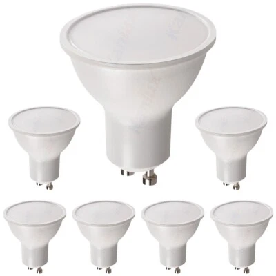 10x 1.2W 1W GU10 LED Warm White 3000K Energy Saving Spot Down Light Bulb Lamp AC - Image 1 of 4