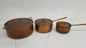 Tagus Vintage Pots 5.5",6.5",9.5"
