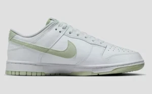 Sz 11.5 - Nike Dunk Low Retro 'White/Honeydew-White-Honeydew' DV0831-105 - Picture 1 of 6
