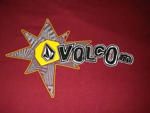 Medium M Vintage Volcom Made In USA Long Sleeved T Shirt Reflective skate surf - Picture 1 of 8