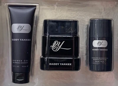 Daddy Yankee Gift Set EDT 100ml SPRAY / Body Wash 90ml/Deo Stick 2.75 Oz New - Image 1 of 4