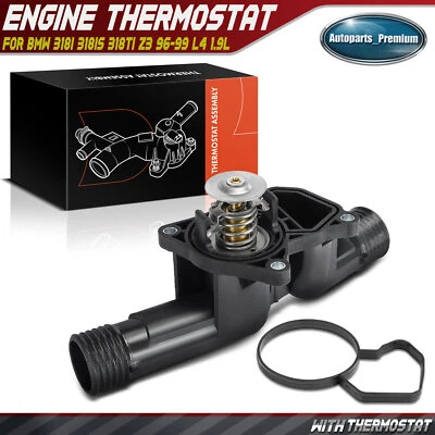 Conjunto de carcasa de termostato para BMW 318i 318is 318ti Z3 1996-1999 L4 1,9 L 95 °C Foto 1 de 4