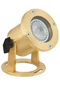 Corona CL-311-BR -Low Voltage/ 12V Underwater Light Brass Underwater, Natural BS - Picture 1 of 1
