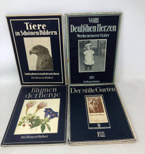 Blumen Der Berge, Vom Deutchen Herzen etc, 4 volumes, German, E-45