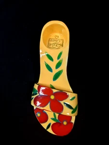 Happy Toe's Tropical Flower Diane's Artware Tea Light Holder - Picture 1 of 6