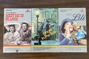 x3 MGM Musicals Big Box Meet Me In St Louis Singing IN the Rain Lilli - Picture 1 of 7