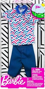 ~FXJ53 Barbie FASHIONISTAS KEN RYAN Careers I CAN BE Golfing Pro Golfer Mattel - Picture 1 of 1