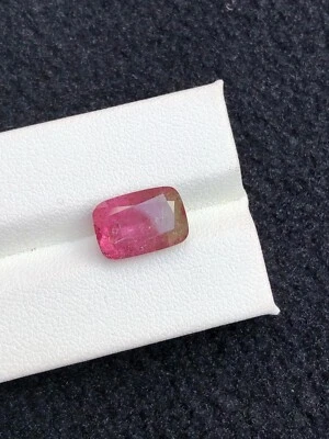 6.70ct Amazing natural bi color tourmaline loose gemstone from Afghanistan - Image 1 of 4