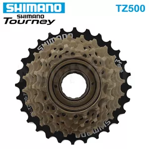 Cassetta ruota libera SHIMANO TOURNEY MF TZ500 14-28T 7 velocità per MTB ciclismo strada - Foto 1 di 7