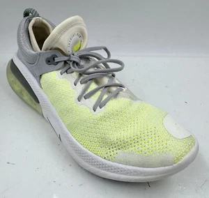 Nike Joyride Run Flyknit Men's Sneaker 11.5 Yellow Gray Running Shoes AQ2730-102 - Picture 1 of 9
