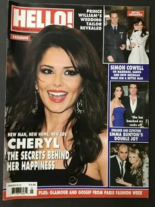 Hello Magazine 7 Febrary 2011 Cheryl Cole Simon Cowell Kate William Nice!-#M099 - Picture 1 of 2