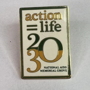 National AIDS Memorial Grove Actin=Life Vintage Pin Hat Pin - Picture 1 of 1