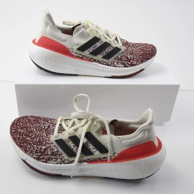 adidas Ultraboost Running & Jogging Shoes Men's White/Dark Red Used - Image 1 of 4