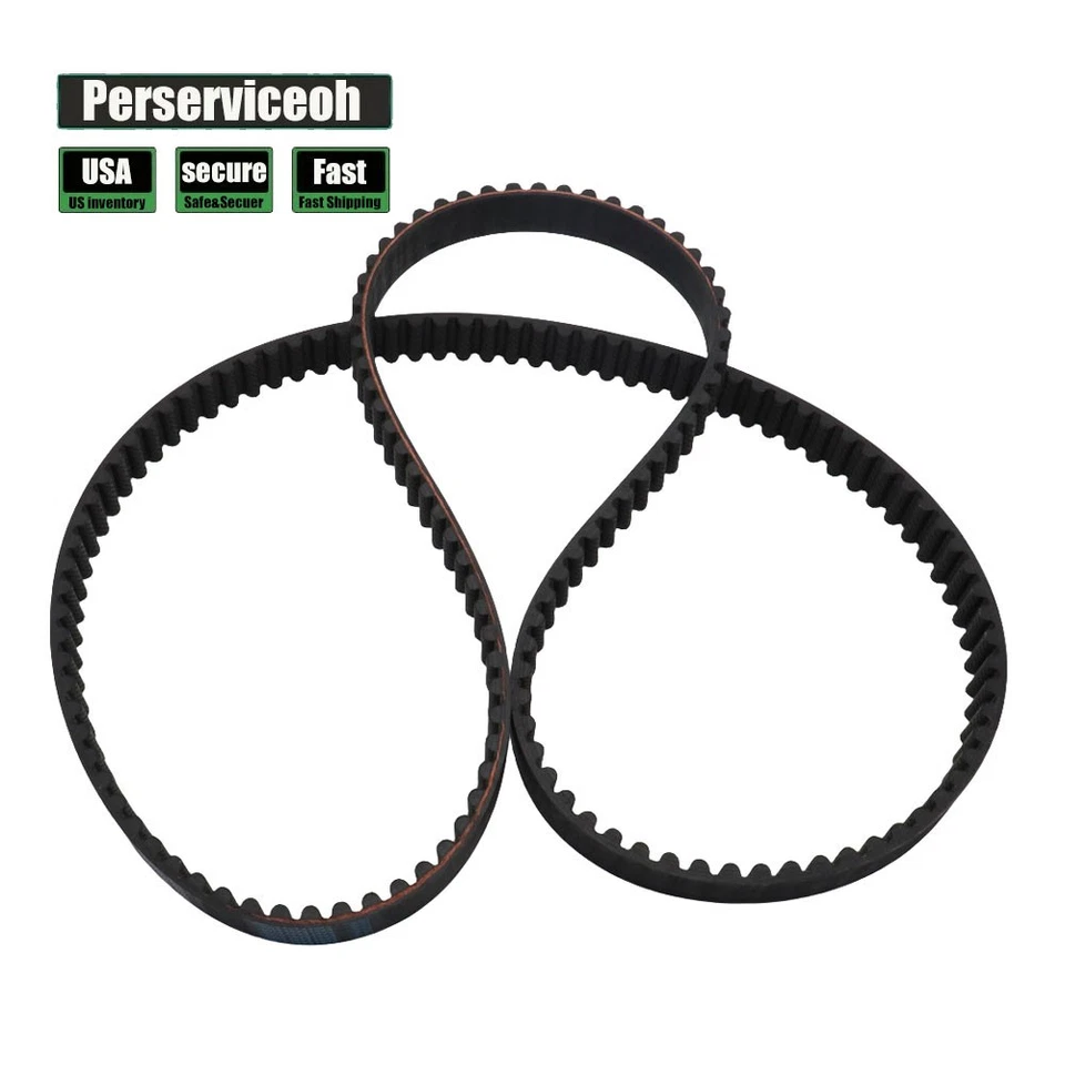Fit For Kawasaki 1983-1995 EN500 Vulcan 500 KZ750K 59011-1012 Drive Belt 137T - Image 1 of 4