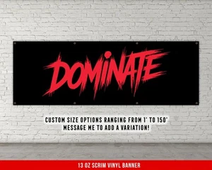Fitness Motivation Banner - Individuelle Home Gym Deko - Bild 1 von 8