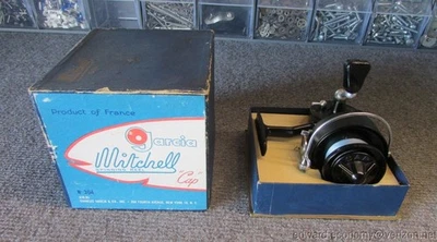 Garcia Mitchell 304 C.A.P. Spinning Reel Original Box Made In France  - Image 1 of 4