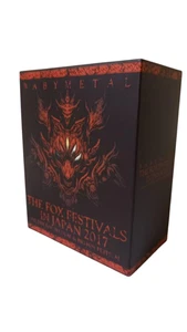 BABYMETAL THE FOX FESTIVALS IN JAPAN 2017 Blu-ray Box Set 6 Discs Japan - Foto 1 di 6