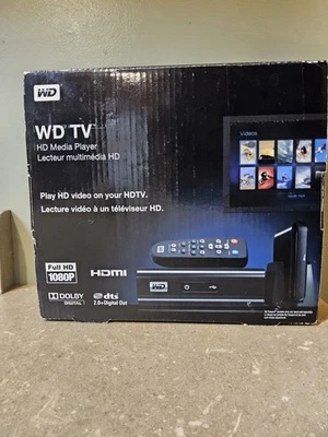  Western Digital WD TV HD lettore streaming multimediale WDBABF0000NBK-NESN 1080P HDMI  - Immagine 1 di 4