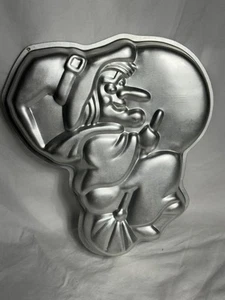 Sartén para pastel de brujas Wilton vintage aluminio Halloween 1981 502-3398 14"H x 13"W x 2"D - Imagen 1 de 3
