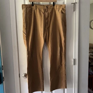 Dickies - Carhartt Brown Duck Canvas Carpenter Workwear Pant Gr. 42 x 32 WORN FEW - Bild 1 von 5