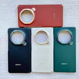 Nuevo*Funda trasera de cuero PU de lujo original y cubierta con marco lateral para HONOR Magic V3 - Imagen 1 de 22