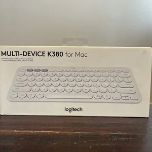Logitech K380 Universal Multi-Device Portable Bluetooth Keyboard Factory Sealed - Picture 1 of 2