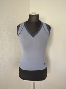 Adidas Mujer Top Azul Talla 38 - Imagen 1 de 6