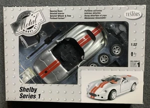 Testors Metal Body Model Kit SHELBY Series 1 - 1/32 Scale - NEW - Picture 1 of 6
