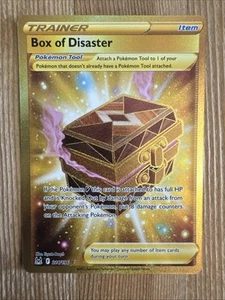 Box of Disaster - 214/196 - Pokemon Lost Origins Secret Rare Card NM - Picture 1 of 2