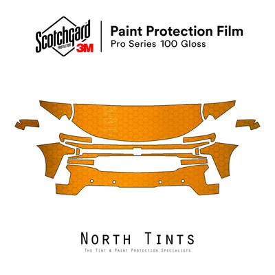 Sujetador transparente protección pintura Chevrolet Silverado 1500 19-2021 3M PRO Series 200 Foto 1 de 4