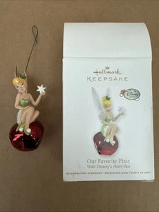 Hallmark Keepsake Tinker Bell Our Favorite Pixie-Peter Pan Disney 2011 Ornament - Picture 1 of 3