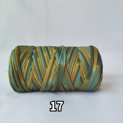 165yards/roll DIY Colorful T-Shirt Yarn Spaghetti Knitting Crochet Cotton Craft - Image 1 of 4